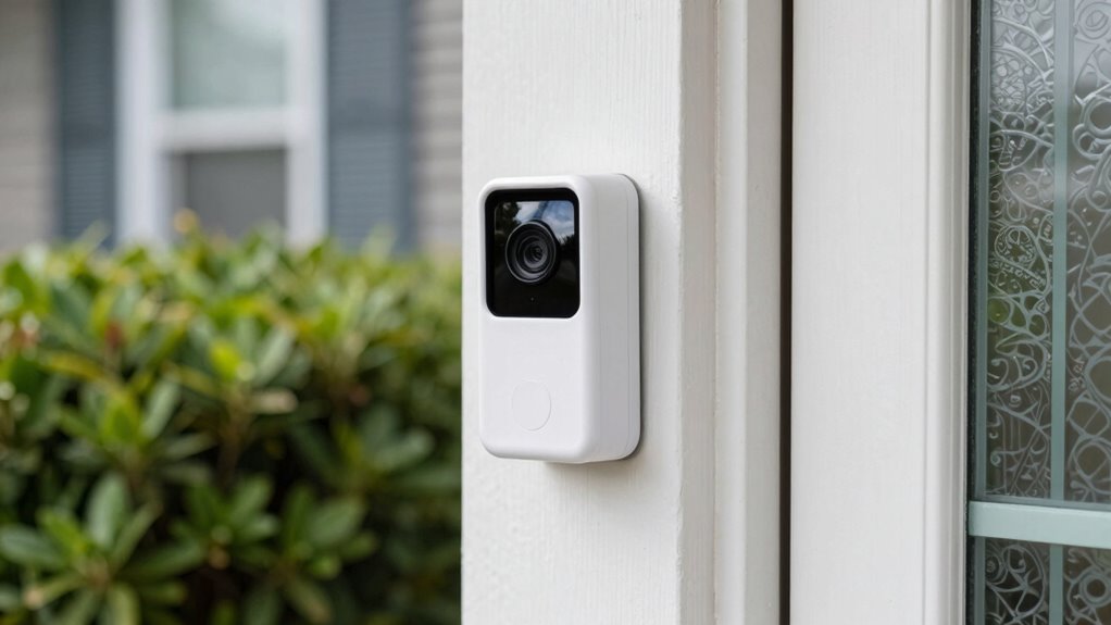secure camera placement and access
