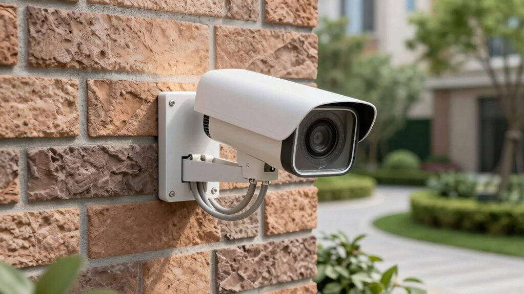 secure organized camera installation