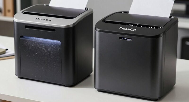 shredder types for security