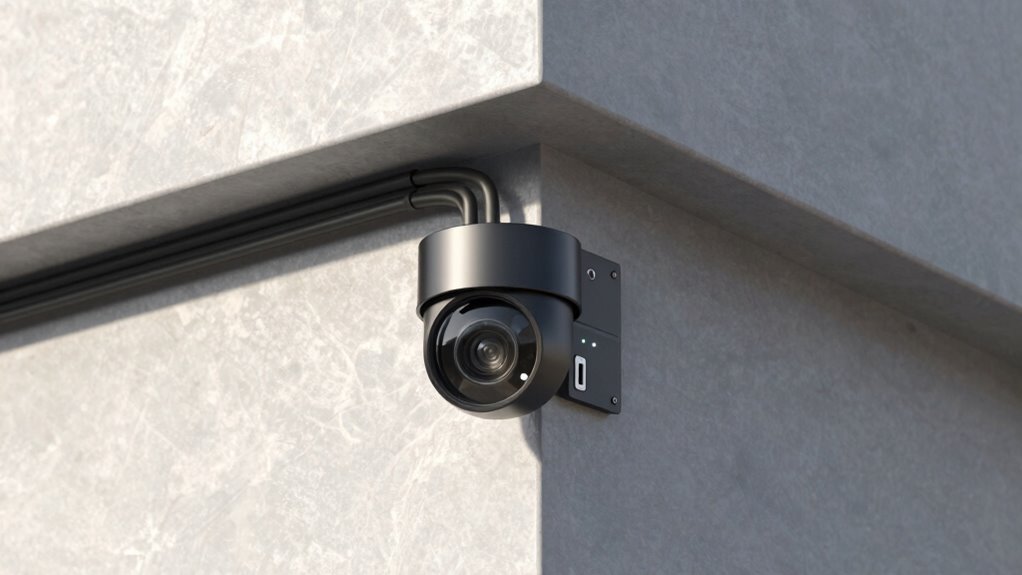 simplified integrated camera wiring