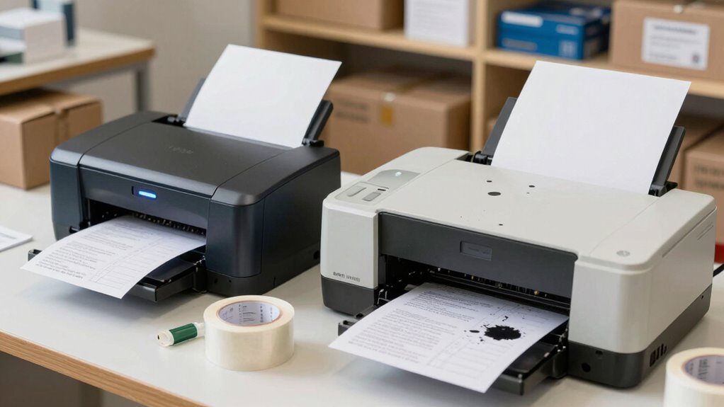 small business vs warehouse printing