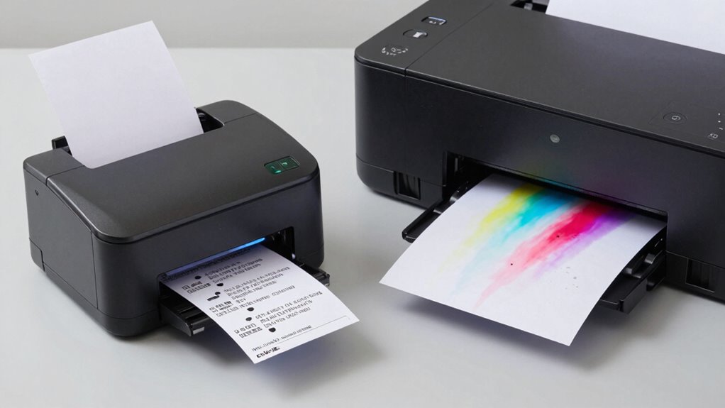 thermal vs ink label printing