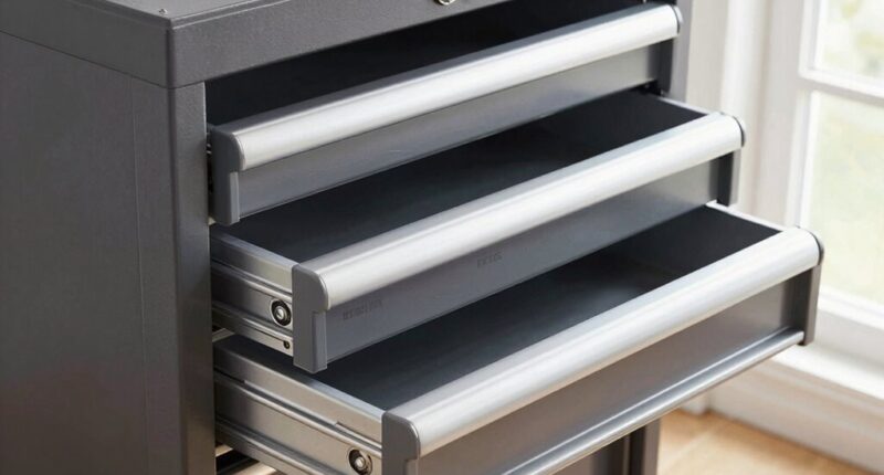 tool storage capacity and components