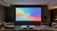 top 150 inch motorized screens