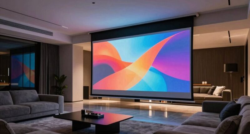 top 15 motorized screens