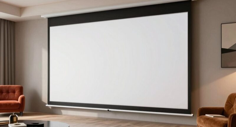 top 15 projector screens
