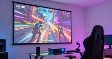 top 4k gaming projectors