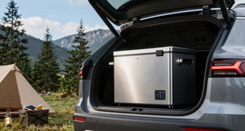 top car camping refrigerators