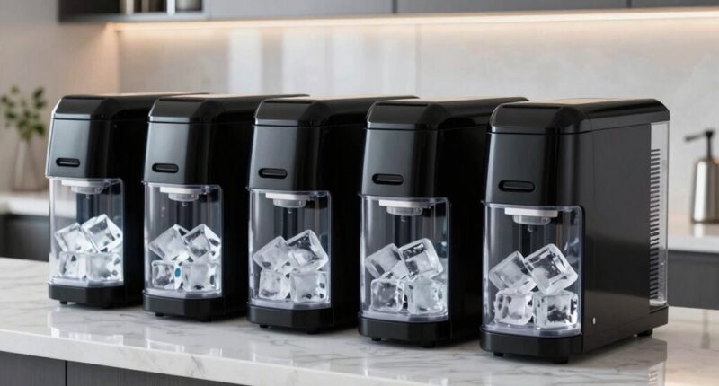 top countertop clear ice makers