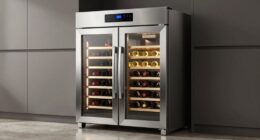 top dual zone wine coolers