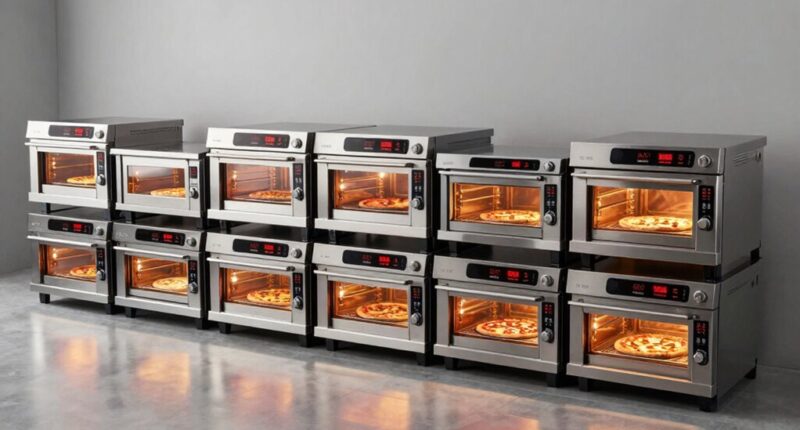 top high temp pizza ovens