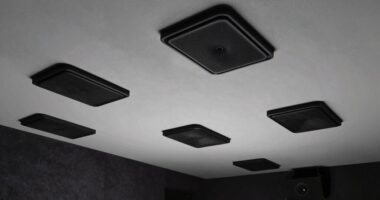 top in ceiling speakers