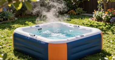top inflatable hot tubs