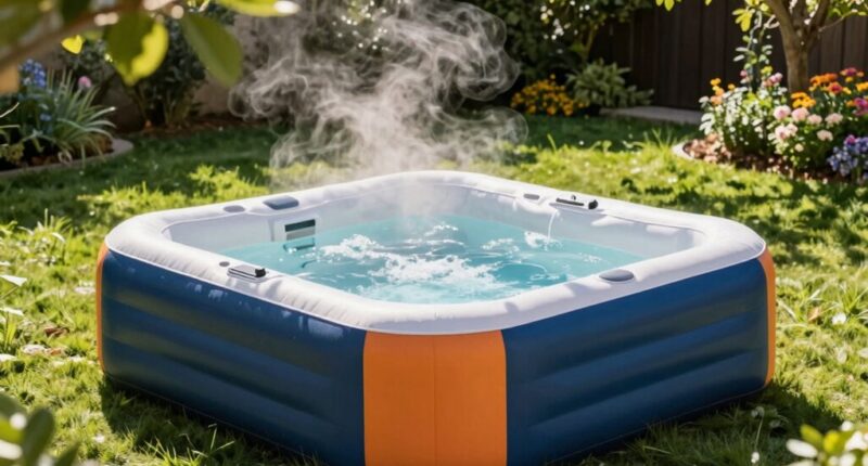 top inflatable hot tubs