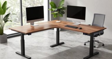 top l shaped desks