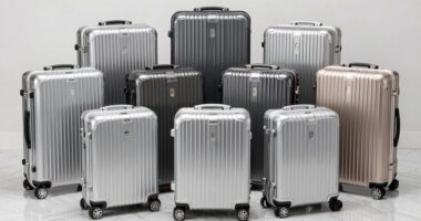 top luxury aluminum luggage