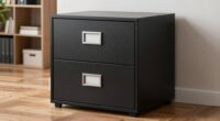 top two drawer fireproof safes