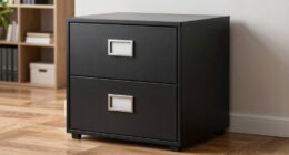 top two drawer fireproof safes