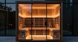 top two person saunas