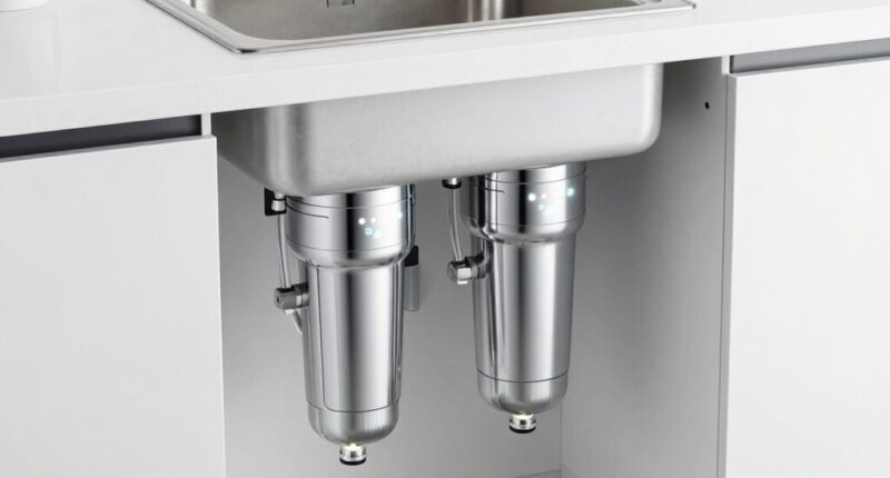 top under sink uv filters