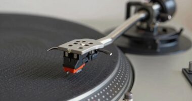 turntable setup and cartridge