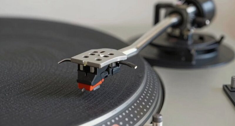turntable setup and cartridge
