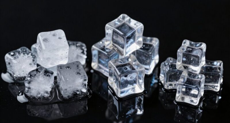 types of ice and differences