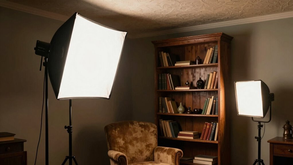 use diffused fill lighting