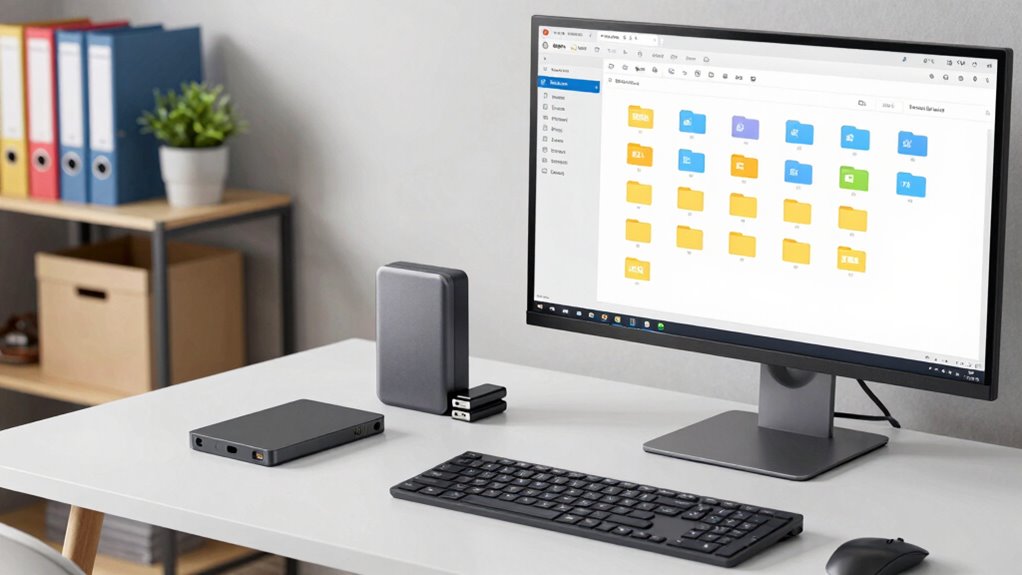 consistent organized digital filing