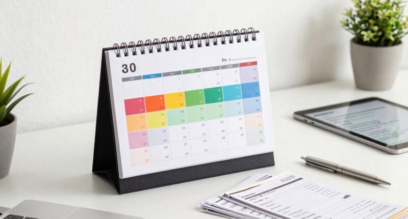 create a timely payment schedule