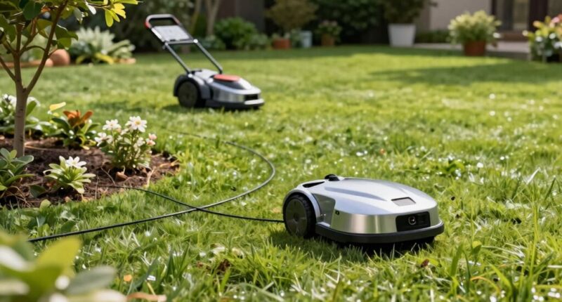 lawn mower navigation options