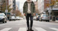 layered clothing for weather