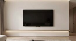 mount tv at eye level