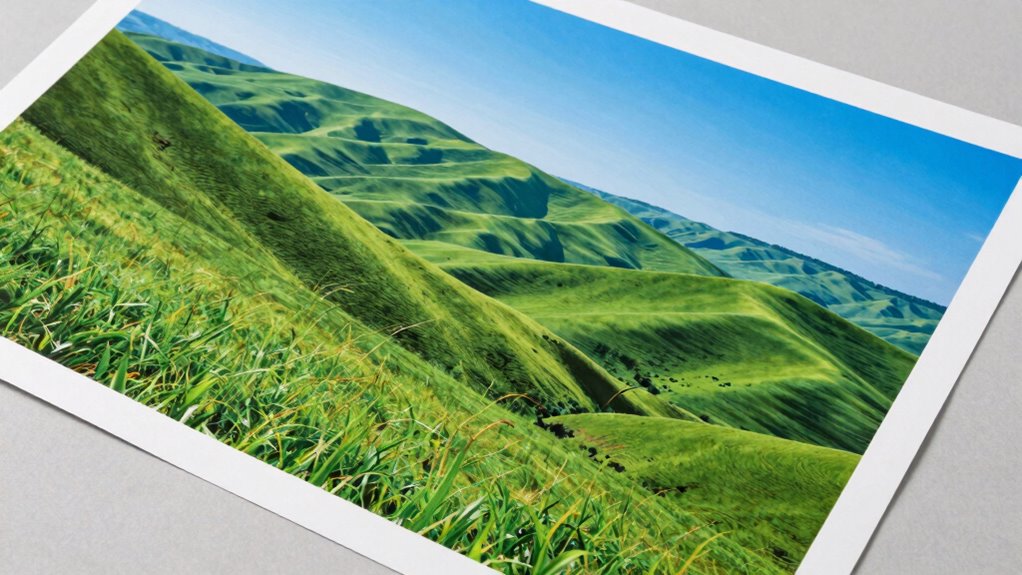 paper textures influence image impact