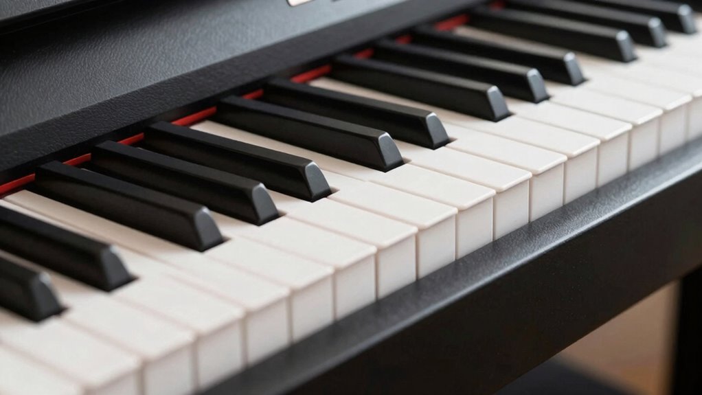 portable responsive realistic keys