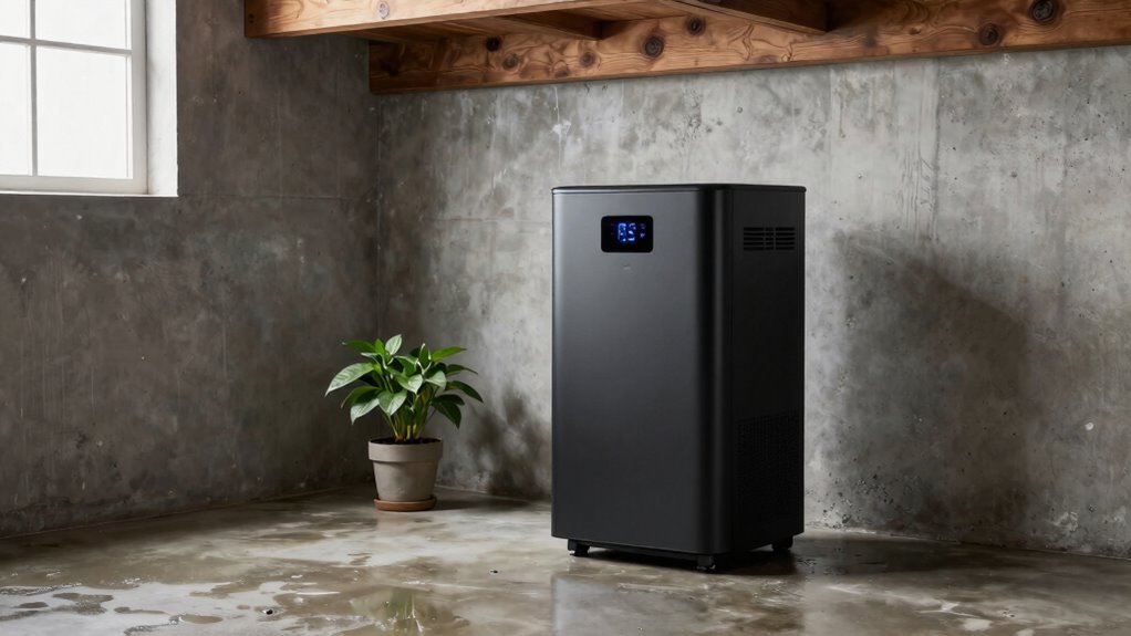 proper basement dehumidifier sizing