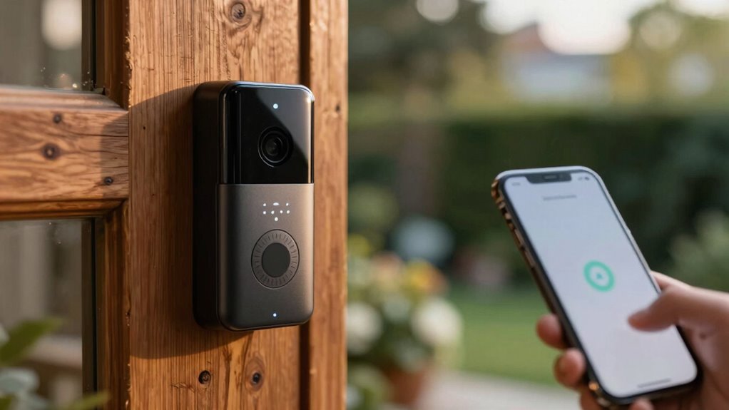 remote motion activated security control
