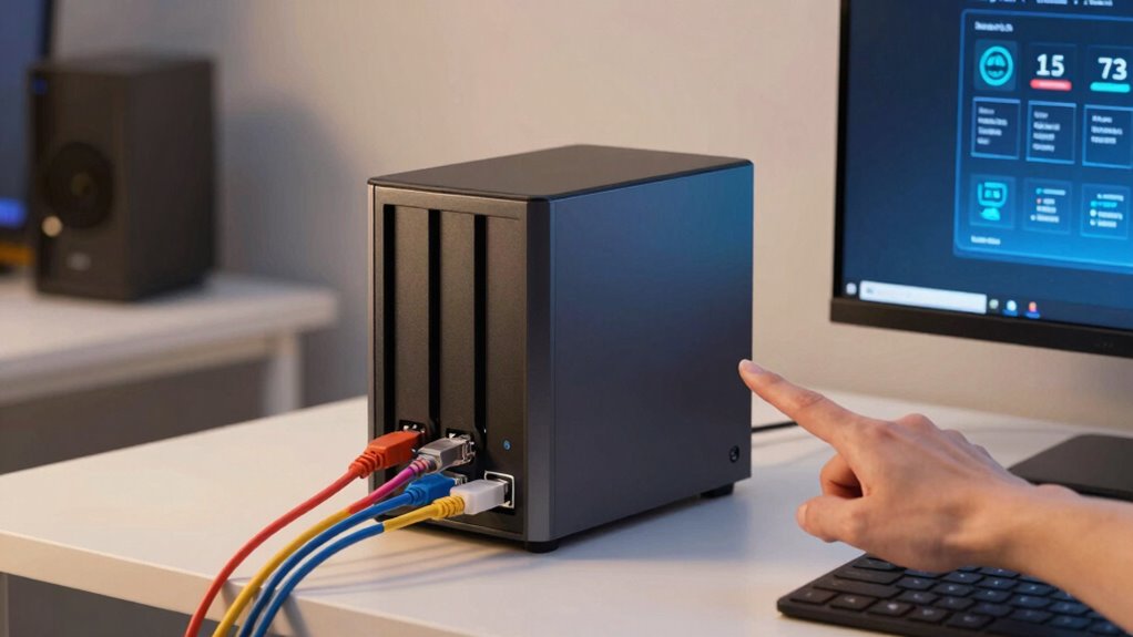 secure backed up hybrid storage