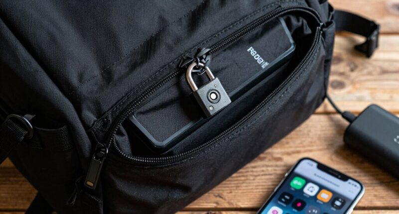 secure gadgets while traveling