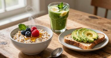 simple healthy routine building
