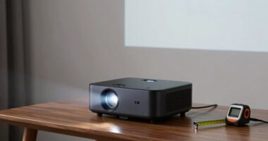 simple projector placement guide