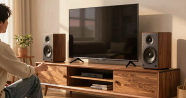 Jamo S 803 5" 2-Way Bookshelf Speakers (Pair) $99 + Free S&H