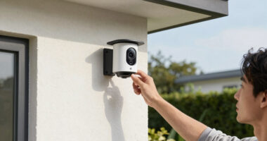 Refurb: 3-Pk eufy SoloCam S230 2K Outdoor Solar Spotlight Cameras $95 + Free S&H