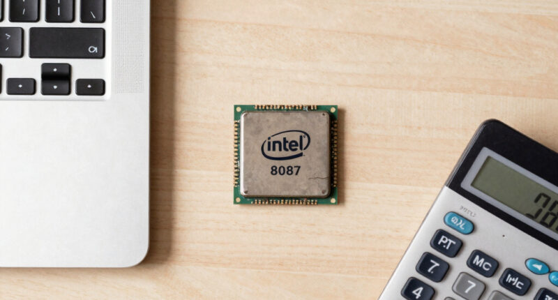 The adder at the heart of Intel's 8087 floating-point chip