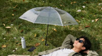 Autonomous Flying Umbrella Follows And Shields Users From Rain And Sunlight