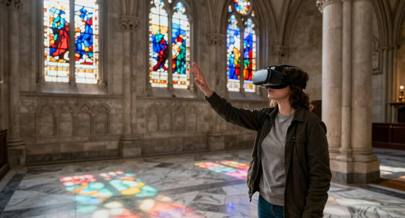 Experience Grace Cathedral In San Francisco Like Never Before With A VR Gaussian Splat Tour