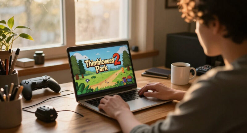 Ron Gilbert started production on Thimbleweed Park 2