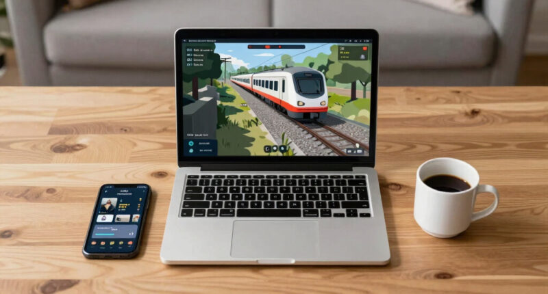 Train sim created by just one person is being called the best ever made
