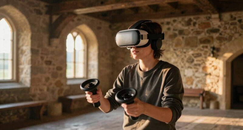Transforming A Real Castle Into A VR Experience: Would You Explore It?