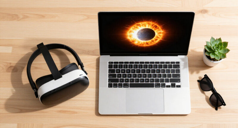 Experiencing The 2026 Solar Eclipse In VR: My MSFS2024 Journey